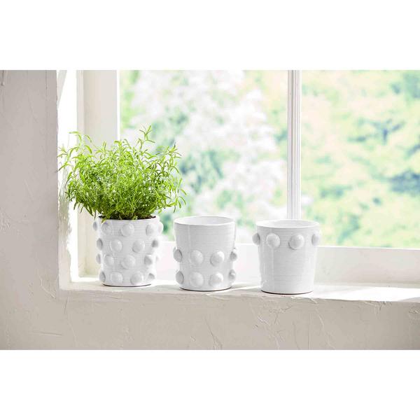 Clearance Mud Pie - Bottom Row Beaded Pot