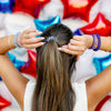 Teleties - Large Hair Ties - Fire-workin' it - Findlay Rowe Designs