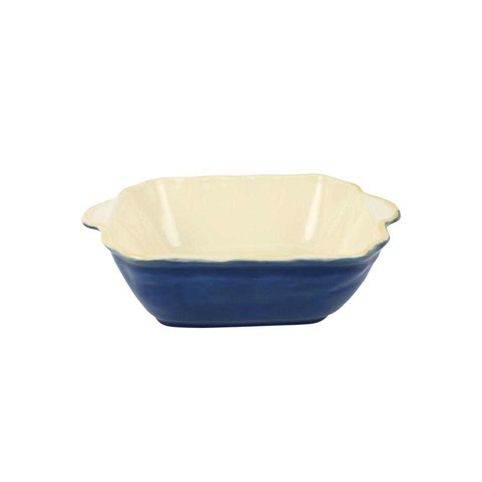 Vietri - Italian Bakers - Medium Square Bakers - Blue