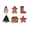 Tidbit Plates - Holiday Assorted - Findlay Rowe Designs