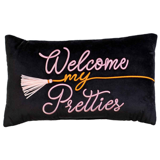 Pillow - Lumbar - Welcome My Pretties - Findlay Rowe Designs