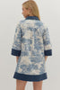 Entro - Dress - Toile Mini - Navy