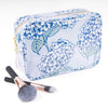 8 Oak Lane - Cosmetic Case - Clear Coated Rectangle Hydrangea - Findlay Rowe Designs