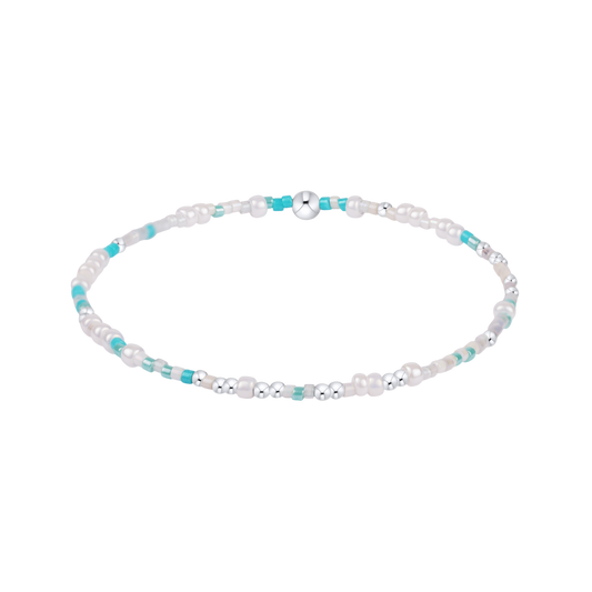 Hope Unwritten Sterling Bracelet - Turq It Real Good - Findlay Rowe Designs