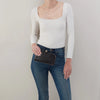 Hobo - Lauren Minaudiere - Metallic Leather - Frosted Plum - Findlay Rowe Designs