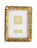4x6 or 5x7 Frame - Gold Ruffles - Findlay Rowe Designs