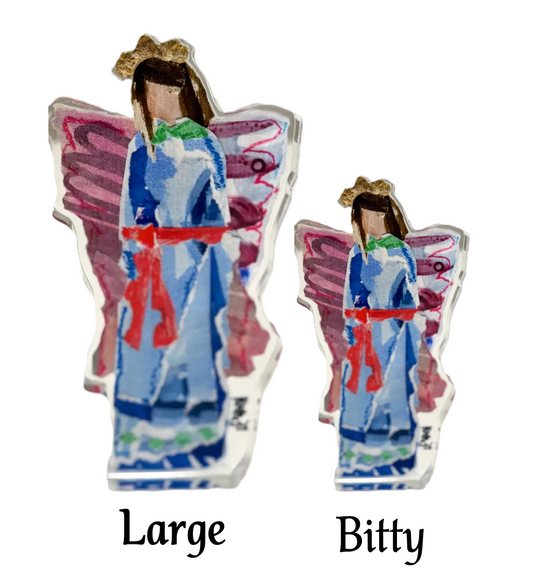 Lauren Dunn - Acrylic Block - Angel - Ruth