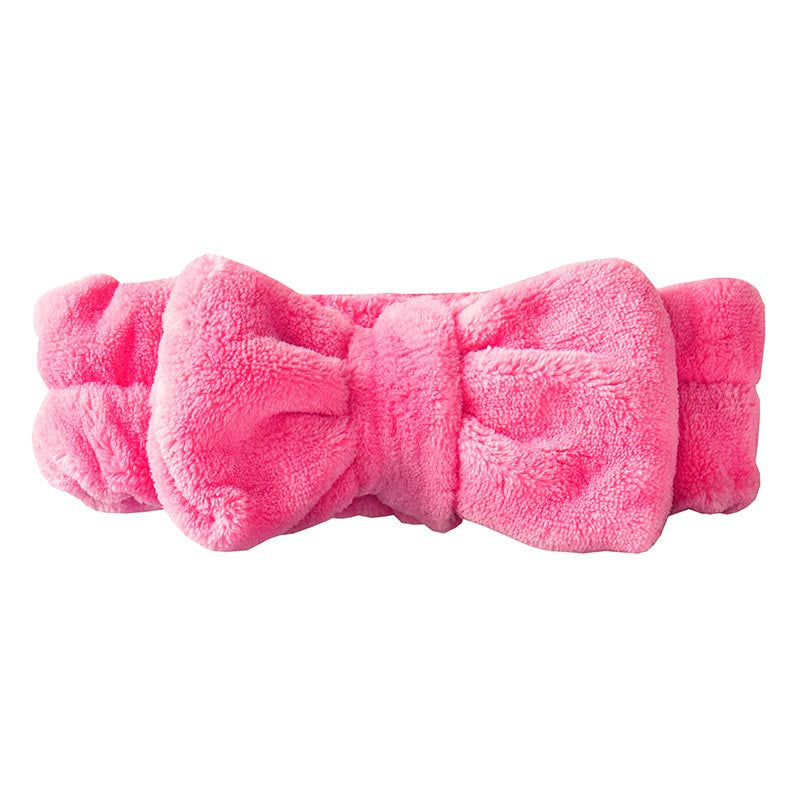 Bella - Plush Spa Headband with Bow - Findlay Rowe Designs