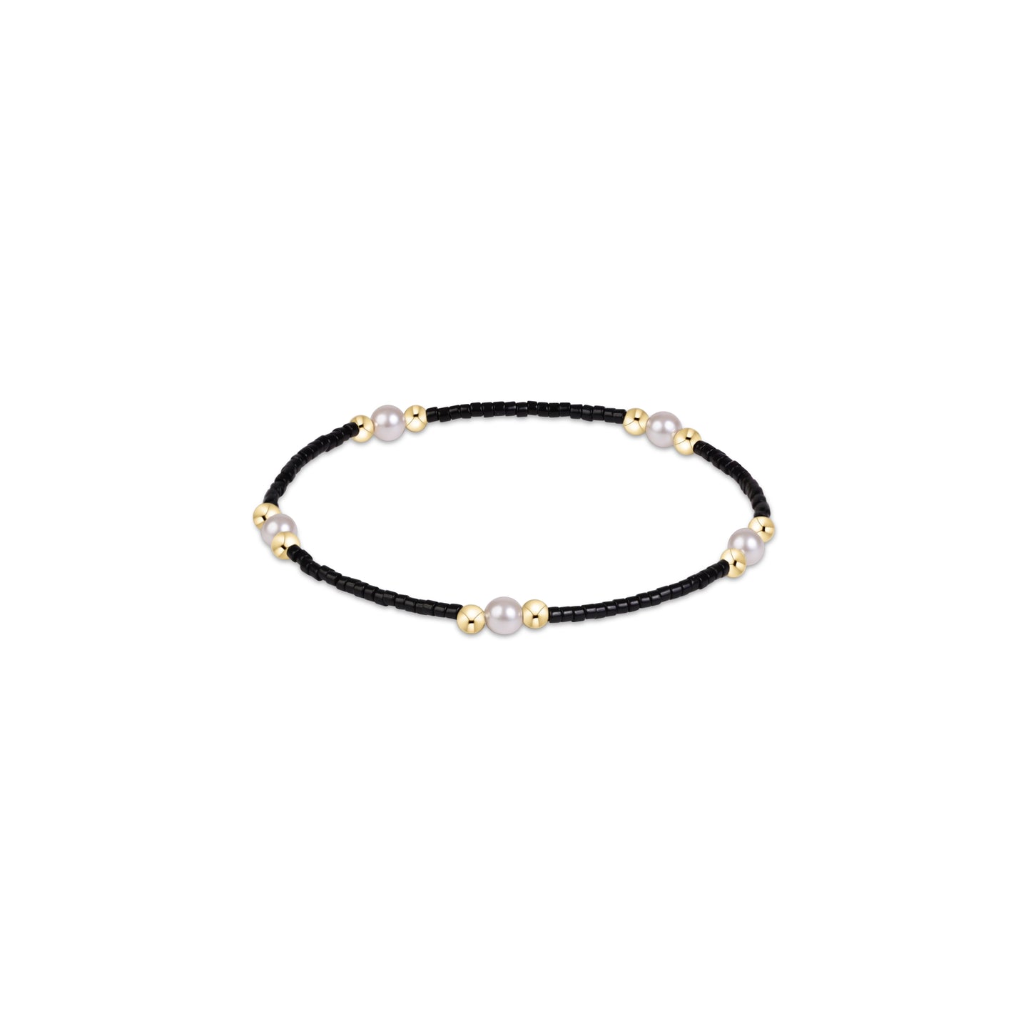 Enewton - Gameday Hope Purpose Pearl Bracelet - Black