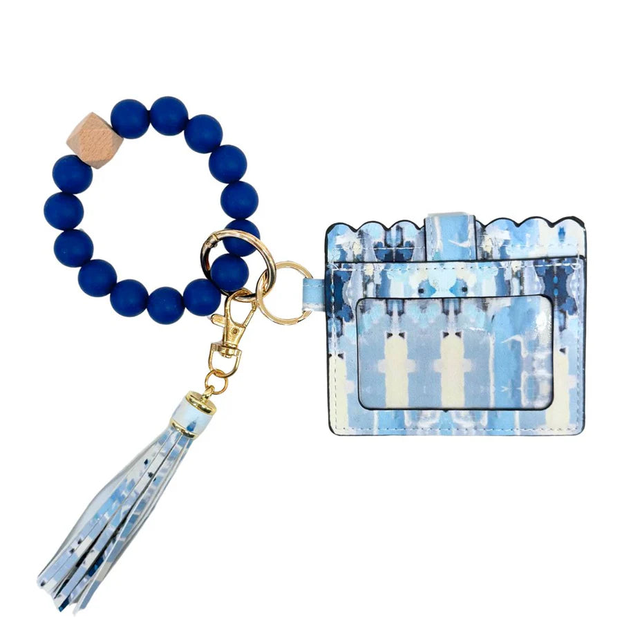 Laura Park - Keychain Wristlet Wallet - Ocean Breeze - Findlay Rowe Designs