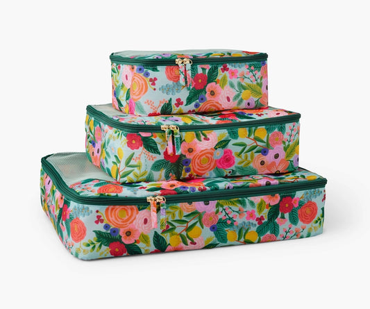 Rifle Paper Co - Garden Party Packing Cubes - Findlay Rowe Designs