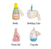 Mud Pie - Bottle Topper - Felt Birthday Designs - Findlay Rowe Designs
