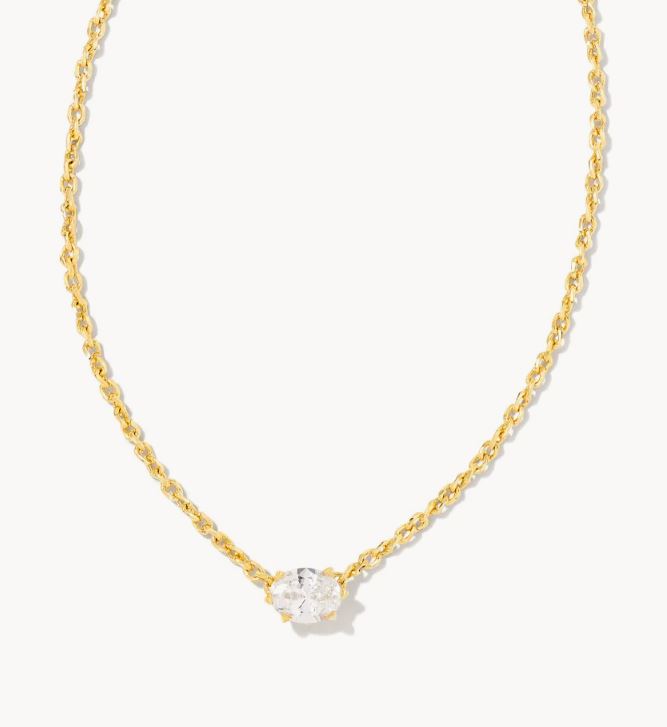 Kendra Scott - Cailin Gold Pendant Necklace - Findlay Rowe Designs