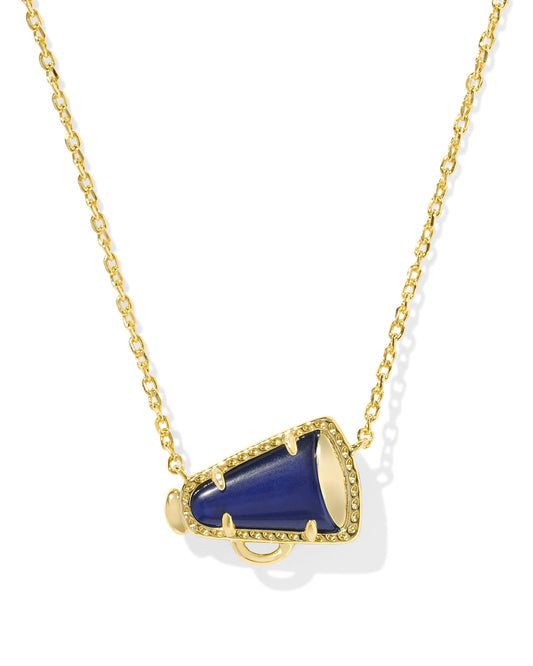 Kendra Scott - Necklace - Cheer Short Pendant - Gold Navy Mother Of Pearl - Findlay Rowe Designs