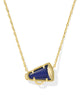Kendra Scott - Necklace - Cheer Short Pendant - Gold Navy Mother Of Pearl - Findlay Rowe Designs