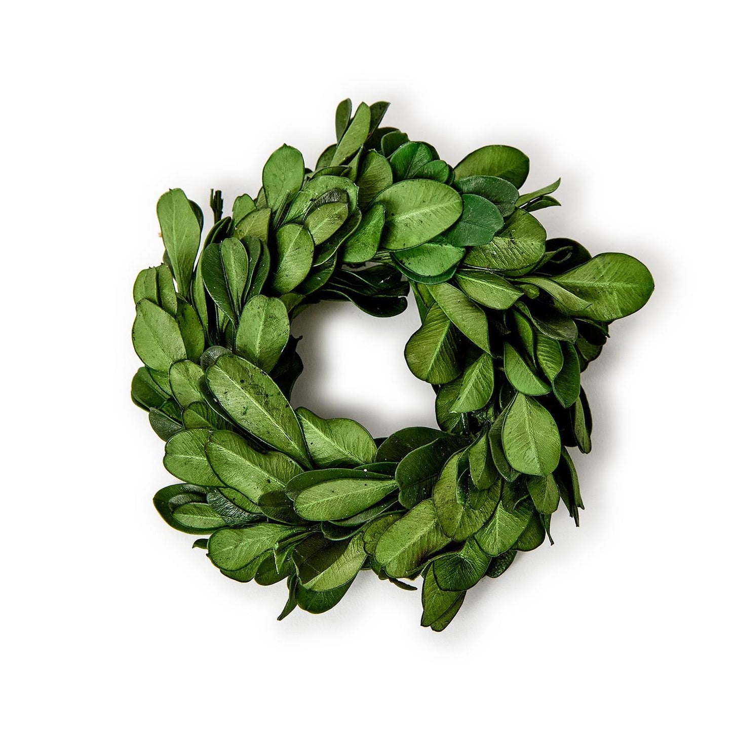 Napkin Rings - Preserved Boxwood Wreath