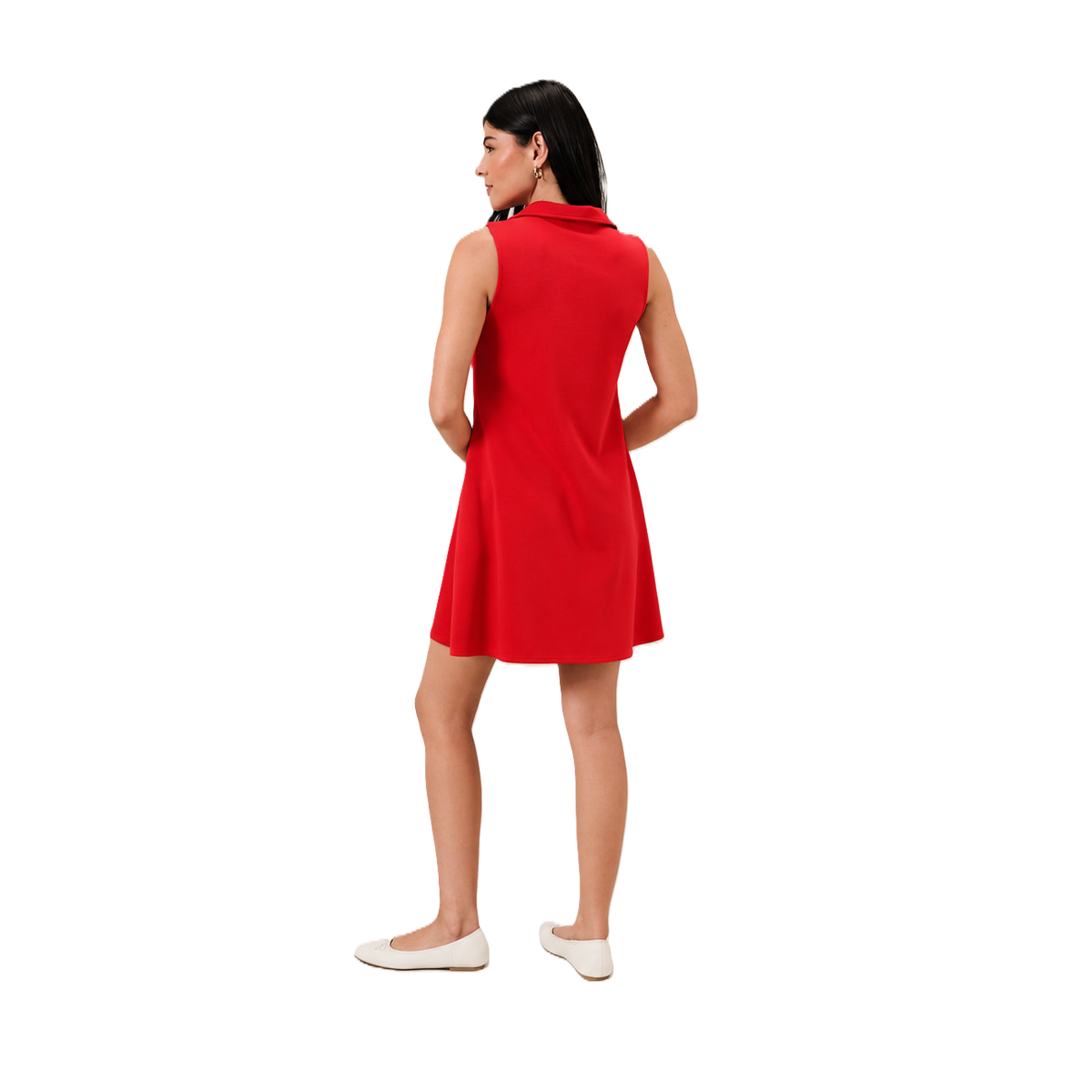 Sunday Edition by Le Lis - Dress - Mini Collared - Tomato - Findlay Rowe Designs