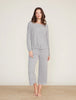 Barefoot Dreams - CozyChic Ultra Lite Slouchy Pullover - Dove Gray - Findlay Rowe Designs