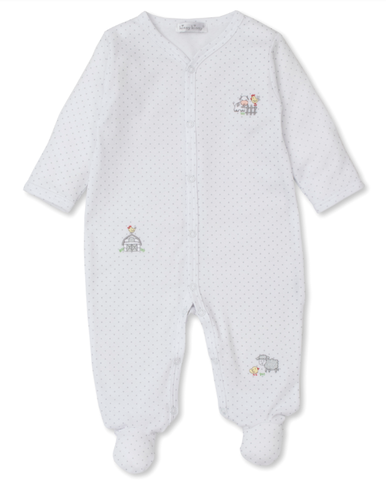 Kissy Kissy - Footie - Farmyard Frolic - Findlay Rowe Designs
