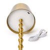 Table Lamp - LED Cordless Bamboo - Gold - Findlay Rowe Designs