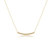 Enewton - Bliss Bar Smooth Small 16in Necklace - Gold - Findlay Rowe Designs