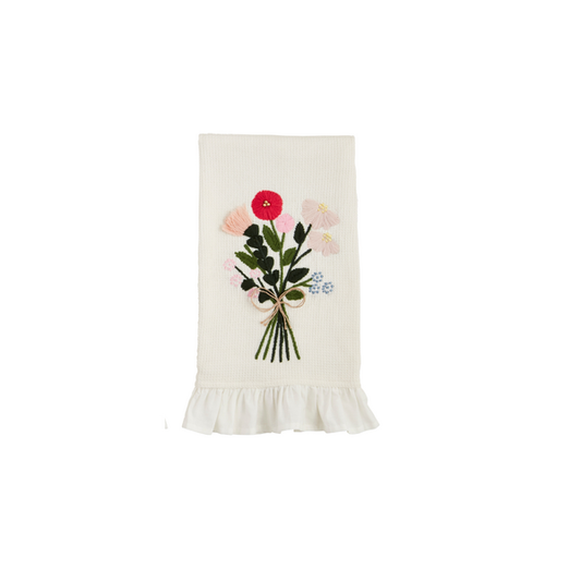 Mud Pie - Towel - Waffle Floral - Findlay Rowe Designs