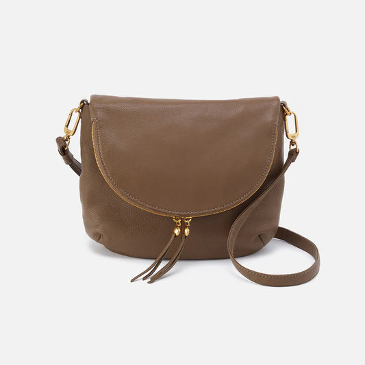 Hobo - Fern Foldover Messenger - Dark Elm - Findlay Rowe Designs