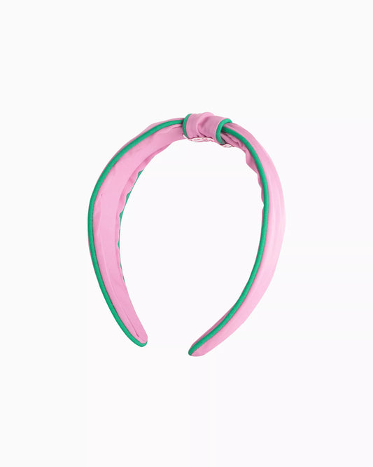 Lilly Pulitzer - Low Knot Headband - Spearmint X Conch Shell Pink - Findlay Rowe Designs