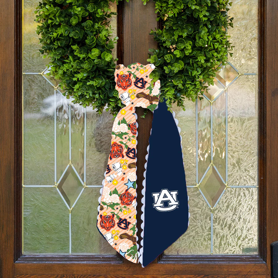Saturday Silks - Wreath Sash Scarf - Collegiate - Findlay Rowe Designs