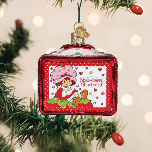 Old World Christmas - Ornament - Strawberry Shortcake Lunchbox - Findlay Rowe Designs