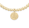 Enewton - Egirl ECollegiate Classic Gold 3mm Bracelet - Georgia Tech Disc - Findlay Rowe Designs