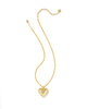 Kendra Scott - Necklace - Mallory Rose Locket Short Pendant - Gold - Findlay Rowe Designs