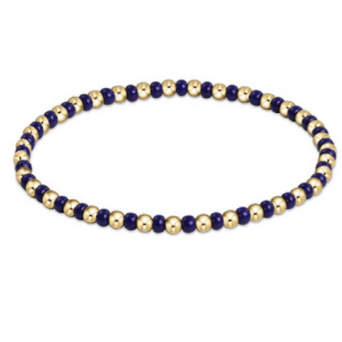 Enewton - Gameday Hope Grateful Bracelet - Matte Navy - Findlay Rowe Designs
