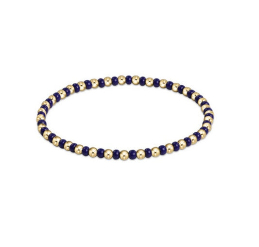 Enewton - Gameday Hope Grateful Bracelet - Matte Navy - Findlay Rowe Designs
