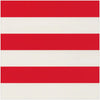 Caspari - Gift Wrap Roll - Awning Stripe Red & White