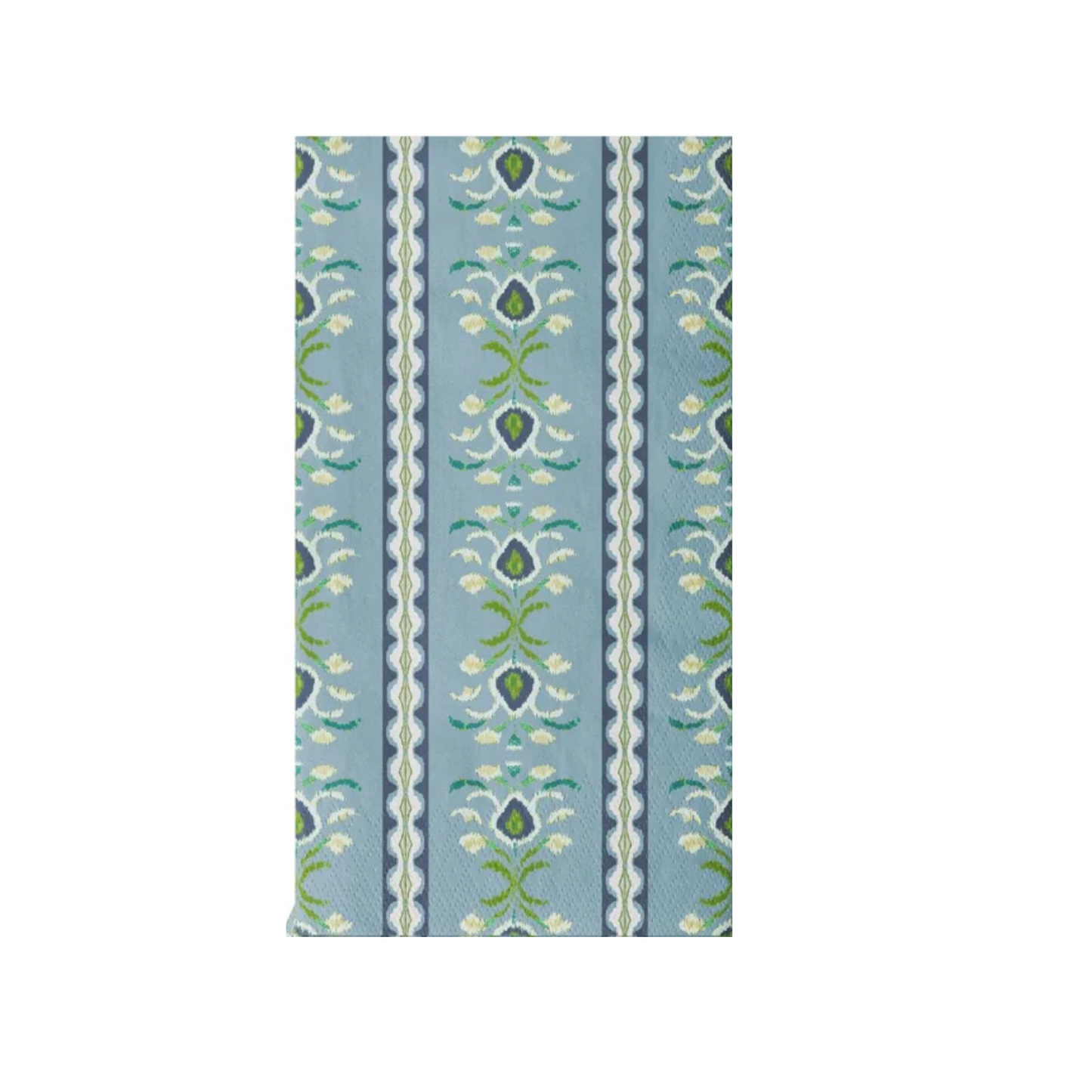 Laura Park - Guest Towel Napkins - Rosemary Stripe French Blue - Findlay Rowe Designs