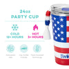 SWIG - ALL AMERICAN PARTY CUP 24OZ