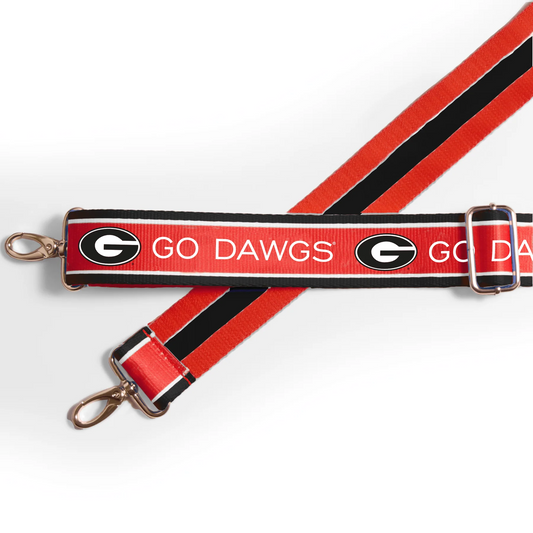 Desden - Patterned Shoulder Strap 1.5in - Georgia Bulldogs