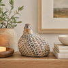 Sculpture - Quail - . Tan Whitewashed - 6.25in - Findlay Rowe Designs