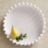 Clearance  - Mud Pie - Serving Platter - Beaded Raised Dot Round