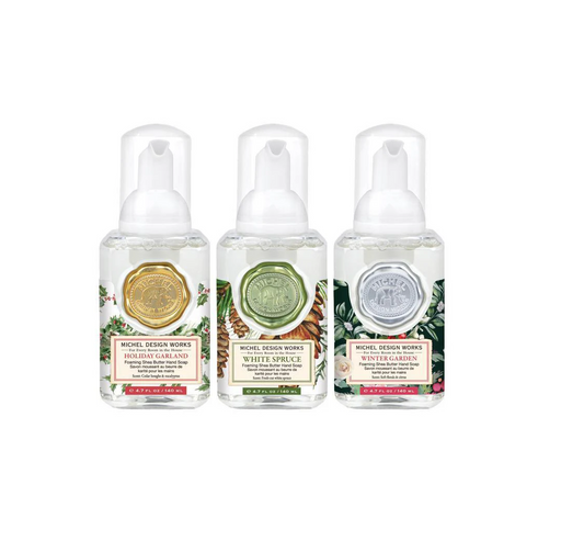 Michel Design Works - Mini Foaming Soap Set - Happy Holidays