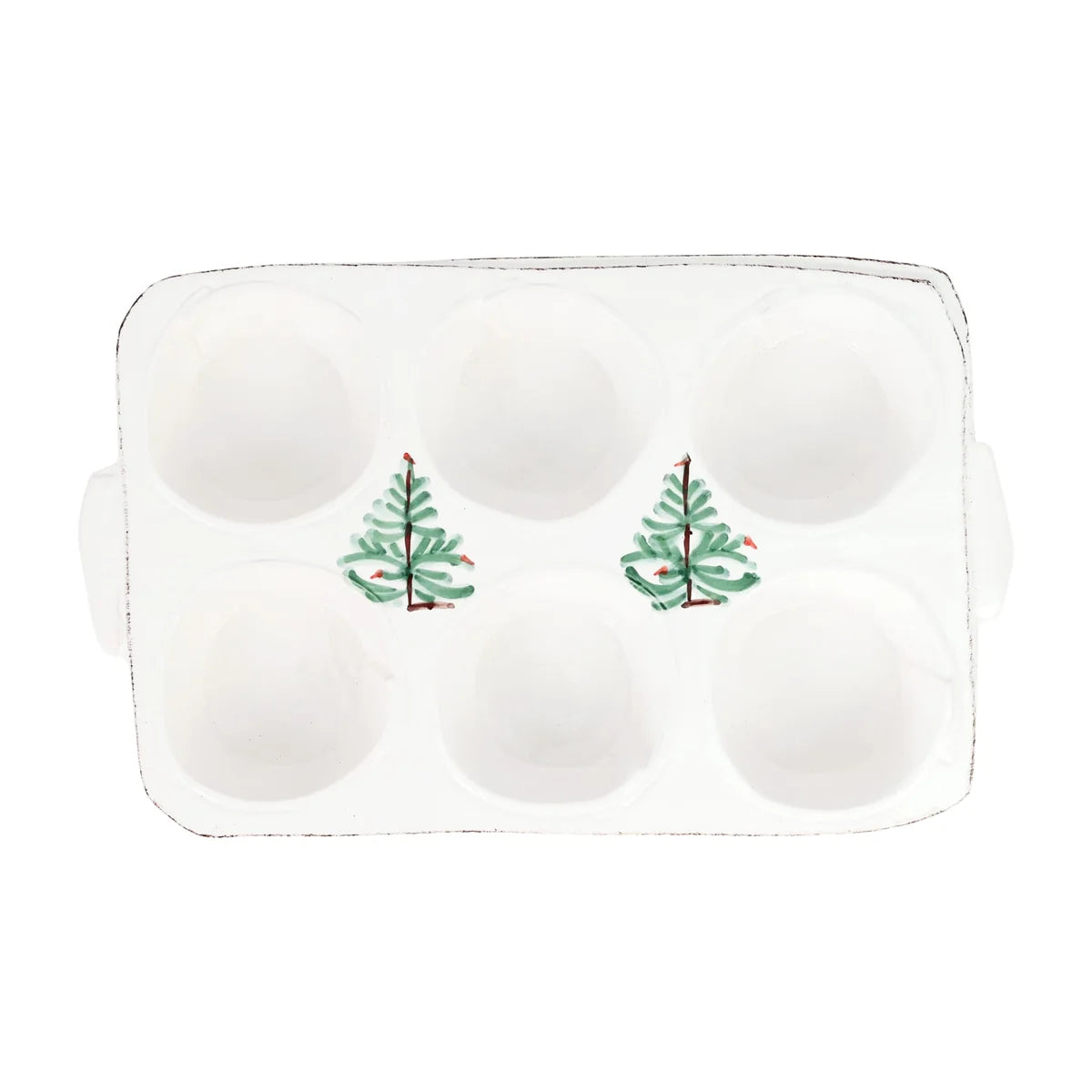 Vietri - Lastra Holiday Muffin Tin - Findlay Rowe Designs