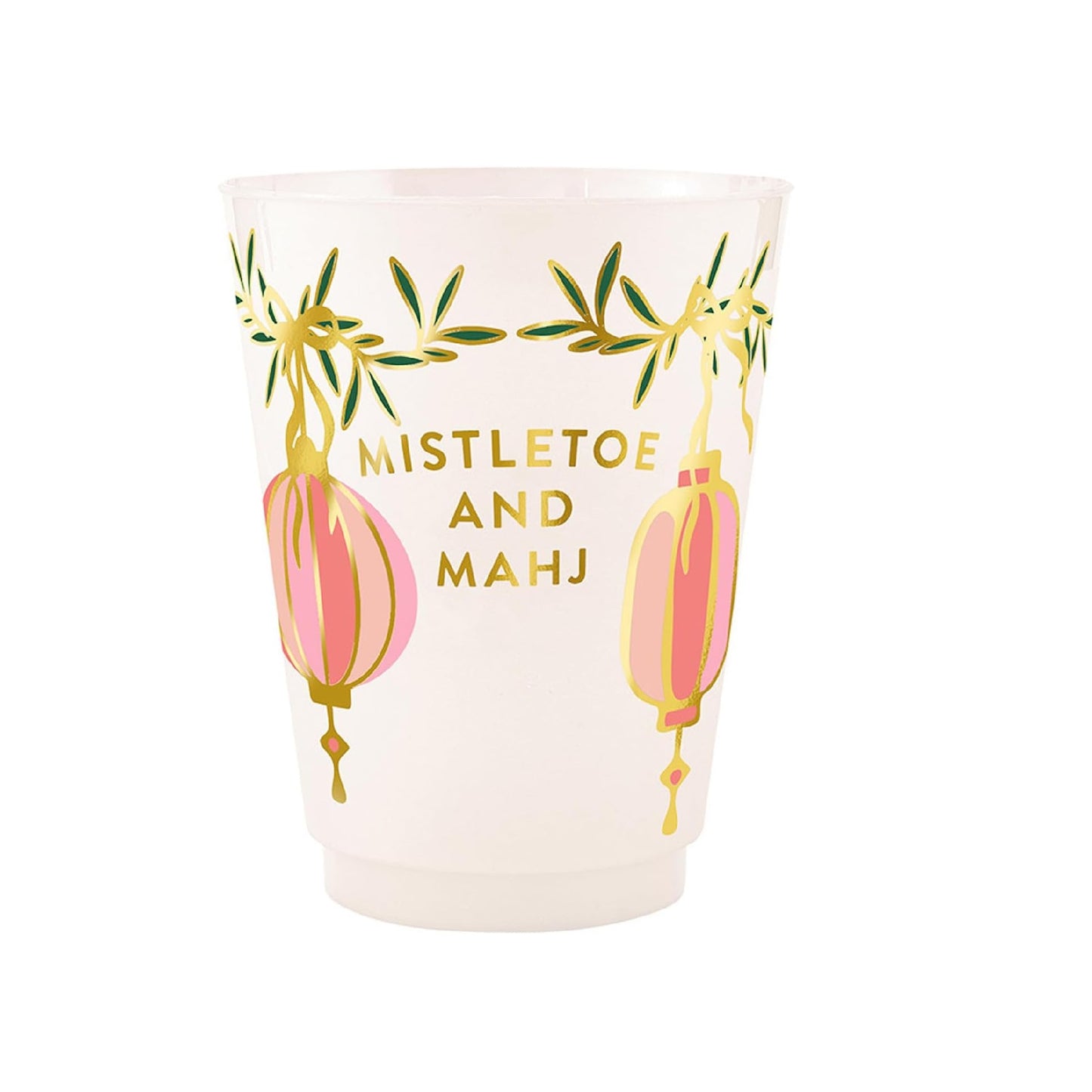 Frosted Party Cups - Christmas - Set 8 - Findlay Rowe Designs