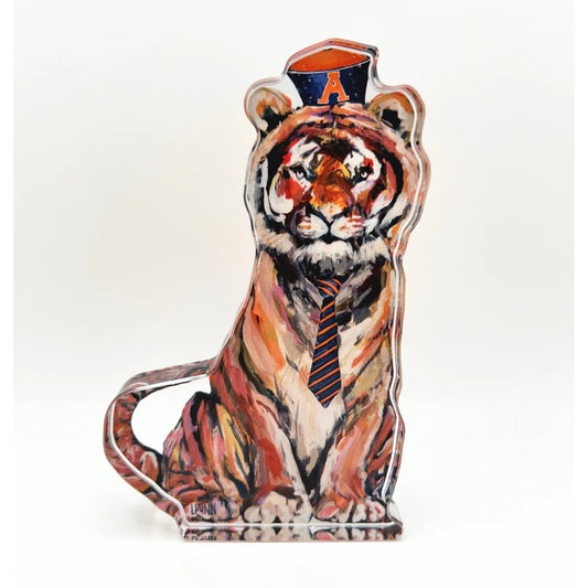 Lauren Dunn -AUBURN TIGER ACRYLIC CUTOUT - Findlay Rowe Designs