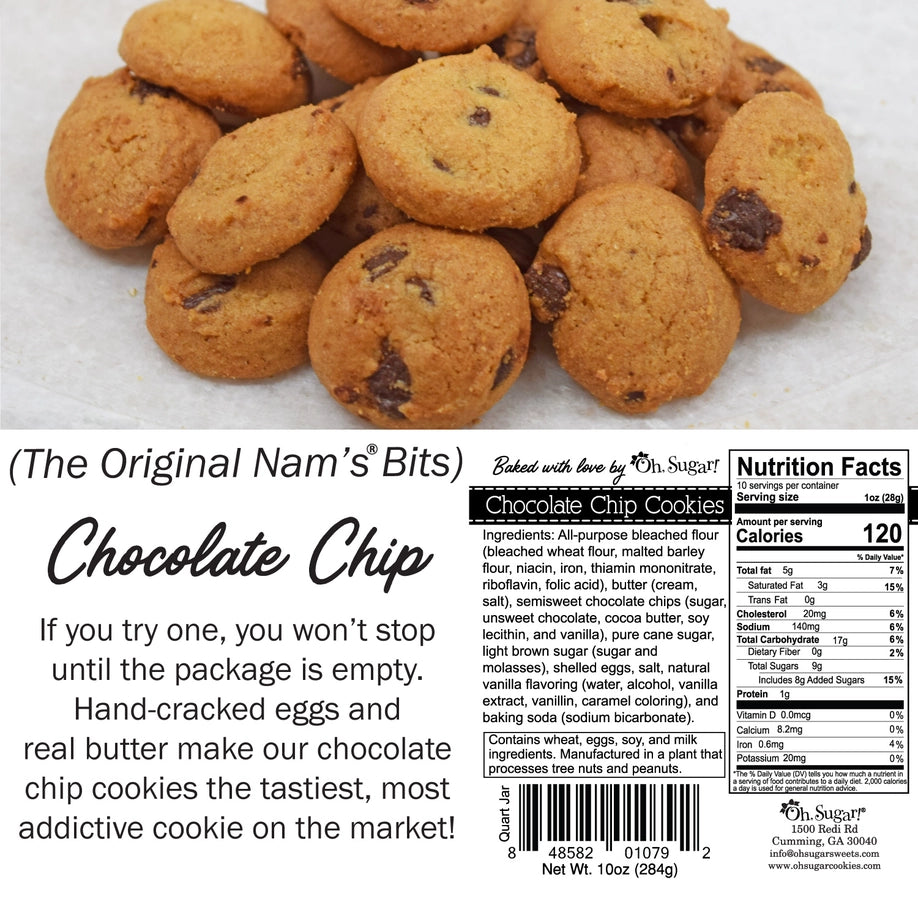 Oh Sugar Cookies - Chocolate Chip - Quart - Halloween - Findlay Rowe Designs