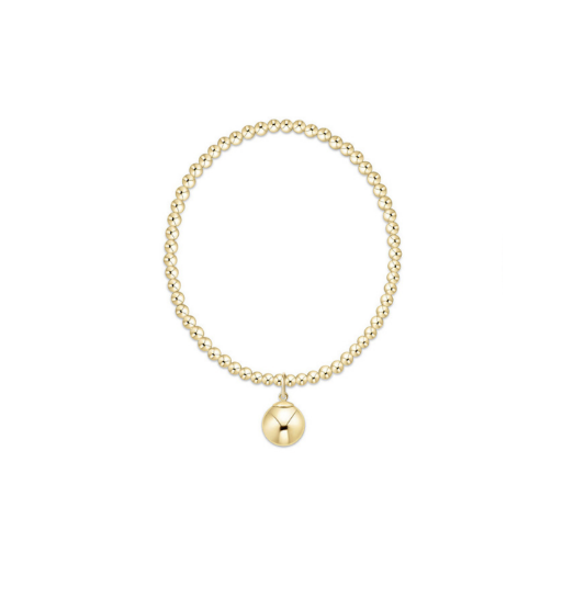 Enewton - Extends - Classic Gold 3mm Bracelet - Classic Gold 10mm Charm - Findlay Rowe Designs