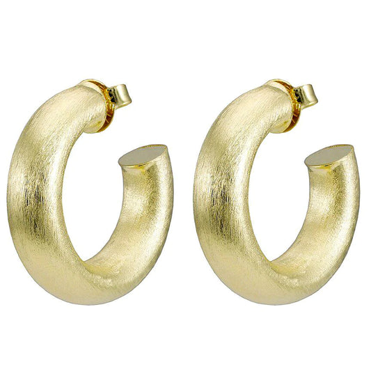 Sheila Fajl - Hoops - Small Chantal - Shiny Gold - Findlay Rowe Designs