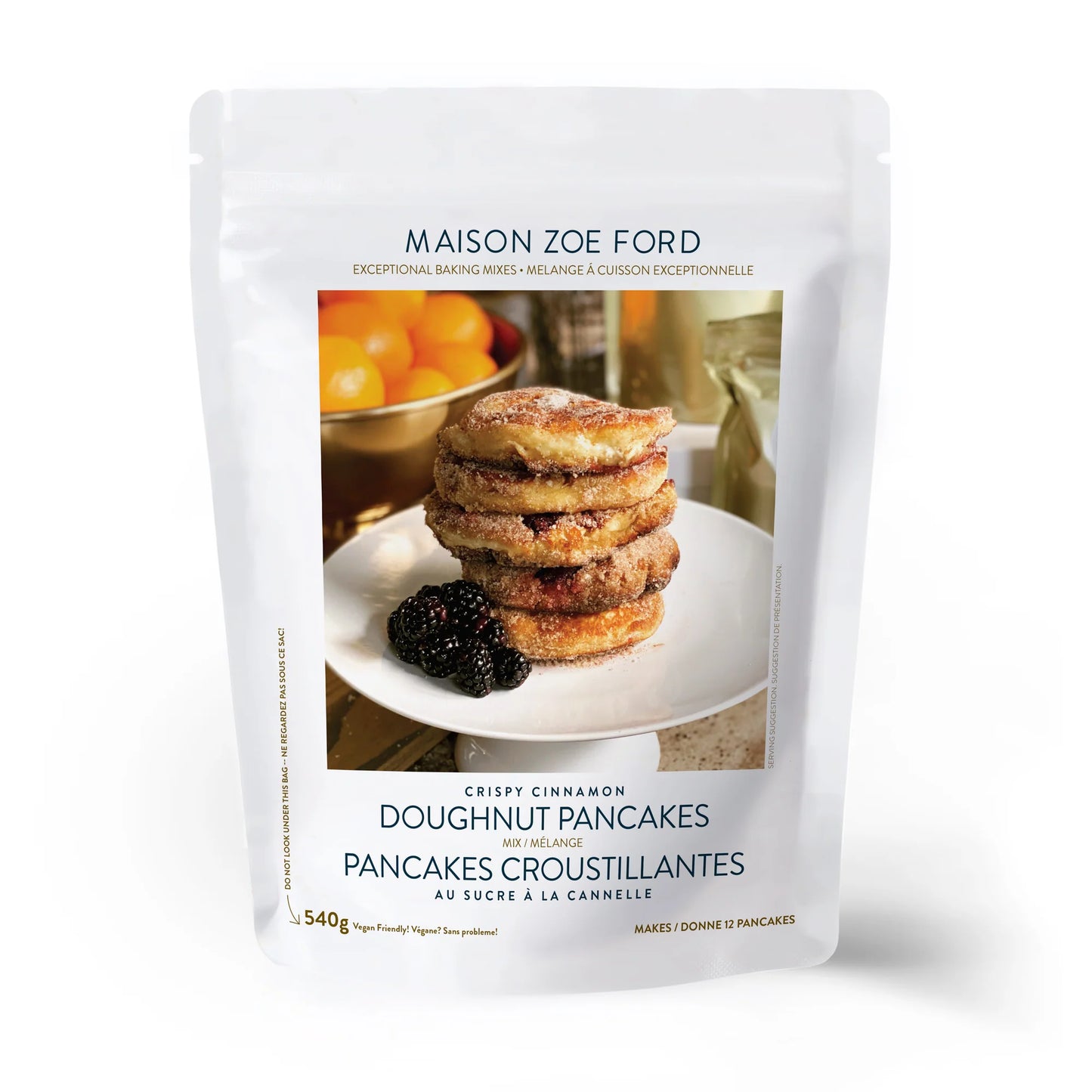 Maison Zoe Ford - Crispy Cinnamon Doughnut Pancake Mix