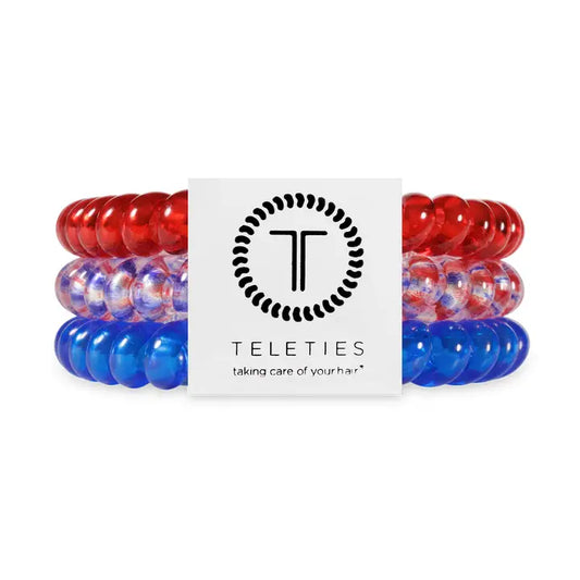 Teleties - Hair Ties - Patriot Pop - Small - Findlay Rowe Designs