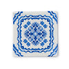 Cocktail Napkins - Blue Tile Block Print - Findlay Rowe Designs